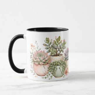 Taza Suculentas Botánicas "Te Quiero Mucho Vera"