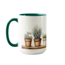 Suculento café Mug