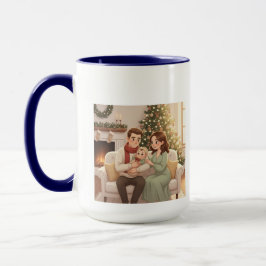 Taza Sudadera personalizada para el primer Navidad del