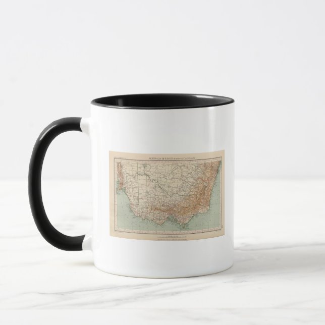 Taza Sudeste de Australia en 1688 (Izquierda)