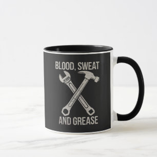 Taza Sudor De Sangre Y Grasa