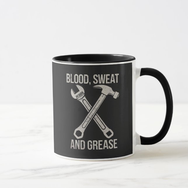 Taza Sudor De Sangre Y Grasa (Derecha)