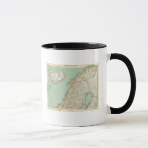 Taza Suecia e Islandia