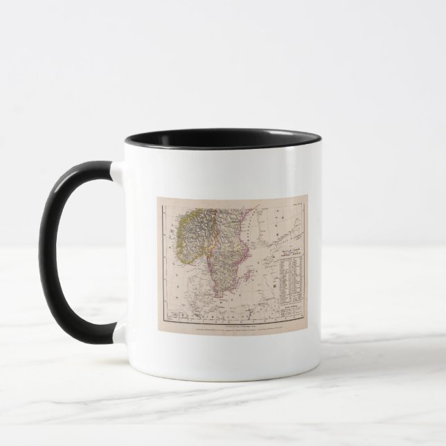 Taza Suecia meridional y Noruega (Izquierda)