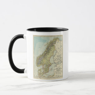 Taza Suecia, Noruega, Dinamarca