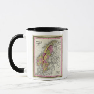 Taza Suecia y Noruega