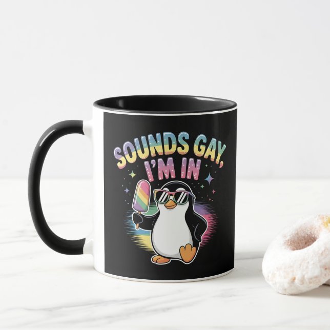 Taza Suena gay estoy en el diseño del mes del orgullo -