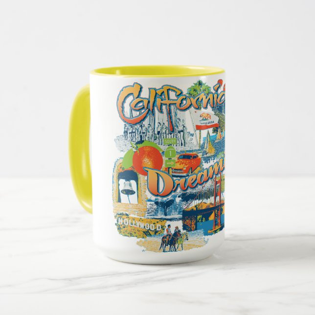 Taza Sueño de California (Anverso izquierdo)