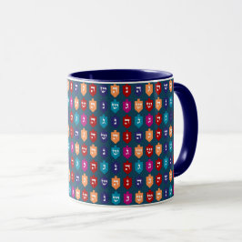 Taza Sueños coloridos: la festividad judía de Hanukkah