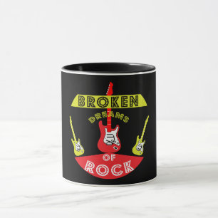Taza Sueños de rock de guitarra eléctrica   Rock   Músi