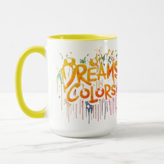 Taza Sueños en colores (Izquierda)