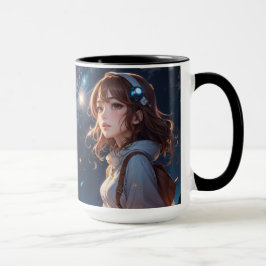 Taza Sueños galácticos: un brillante viaje por el cielo