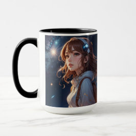 Taza Sueños galácticos: un brillante viaje por el cielo