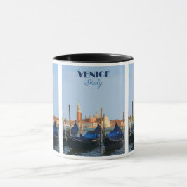 Taza Sueños venecianos: Cartel de Viajes de la Vieja It