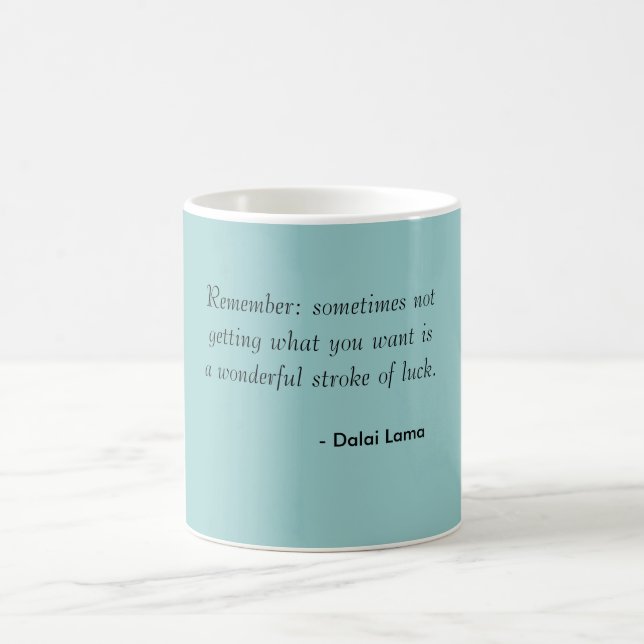 Taza - suerte de Dalai Lama (Centro)