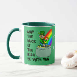 Taza Suerte del personalizado irlandés St Patrick's Mug