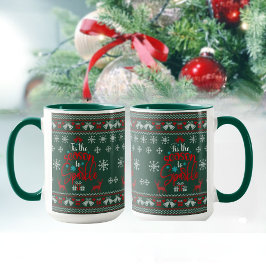 Taza Suéter feo esta temporada para esparcirse del café