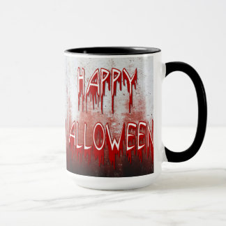 Taza Sufriendo Feliz Halloween Sangre Manchada
