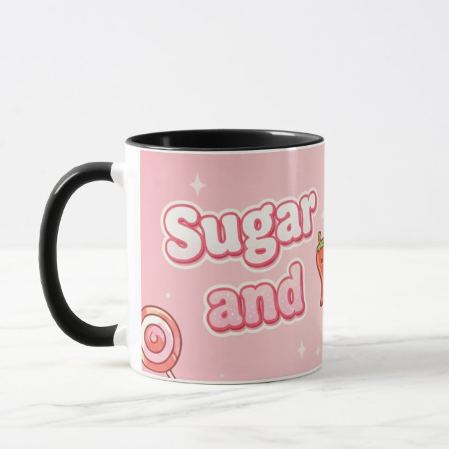 Taza Sugar amd Spicy - Funny (Izquierda)
