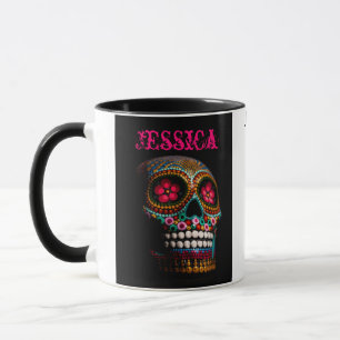 Taza Suger Skull Personalizado