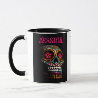 Taza Suger Skull Personalizado