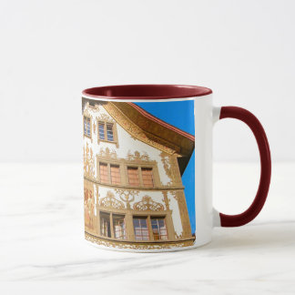 Taza Suiza, casa pintada
