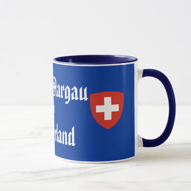 Taza Suiza: Kanton Aargau Mug (Derecha)