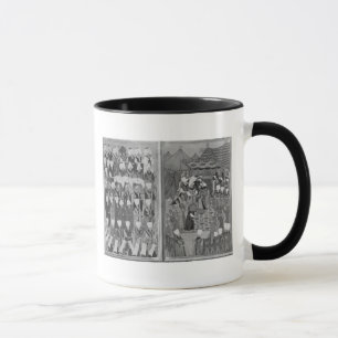 Taza Sultán Ahmed III que distribuye el dinero
