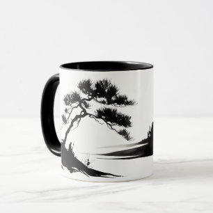 Taza Sumi-e.#1
