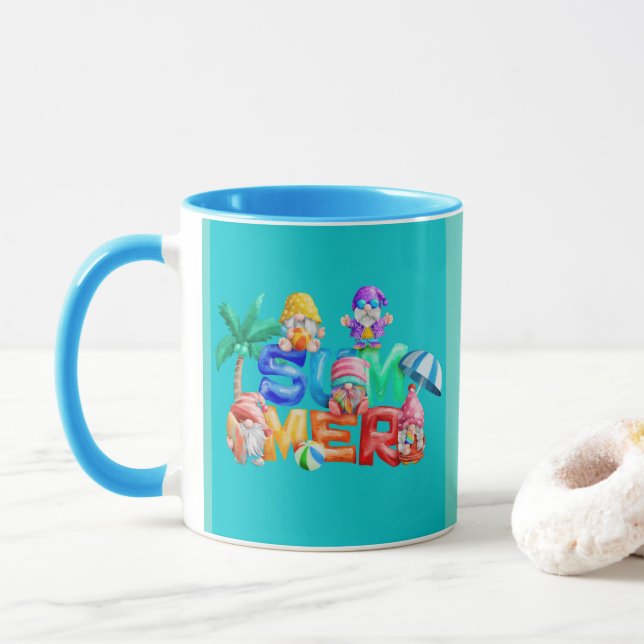 Taza Summer Gnomes Florida Mug (Con donut)