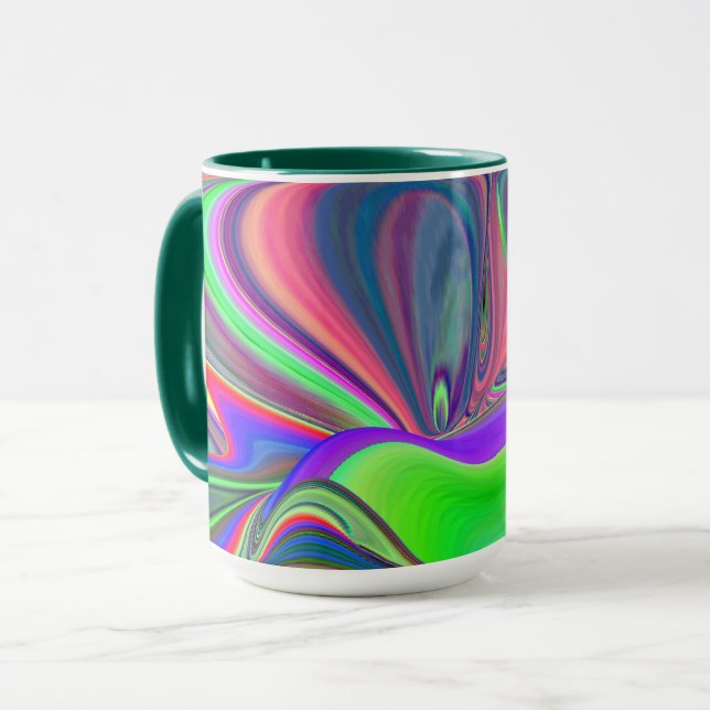 Taza Summerfeeling, Resumen 3D Rainbowart (Anverso izquierdo)