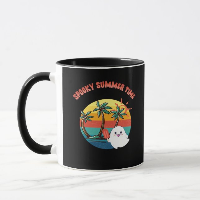 Taza Summerween Vibes - Spooky Summer Time Classic (Izquierda)