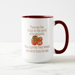 Taza Sun calentó los tomates