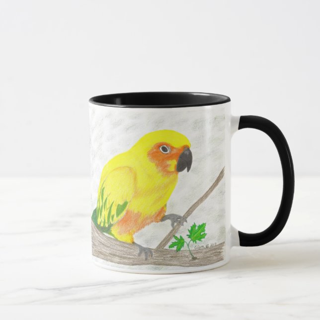 Taza Sun Conure Ringer Mug (Derecha)