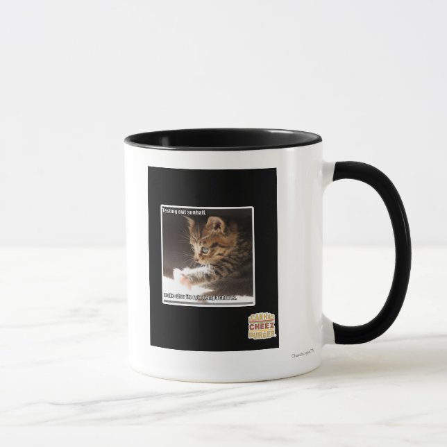 Taza Sunbaff del owt de la prueba (Derecha)