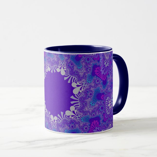 Taza Sunburst de pureza azul (Anverso derecho)