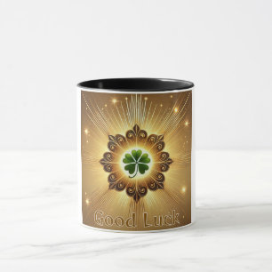 Taza Sunburst of Good Luck