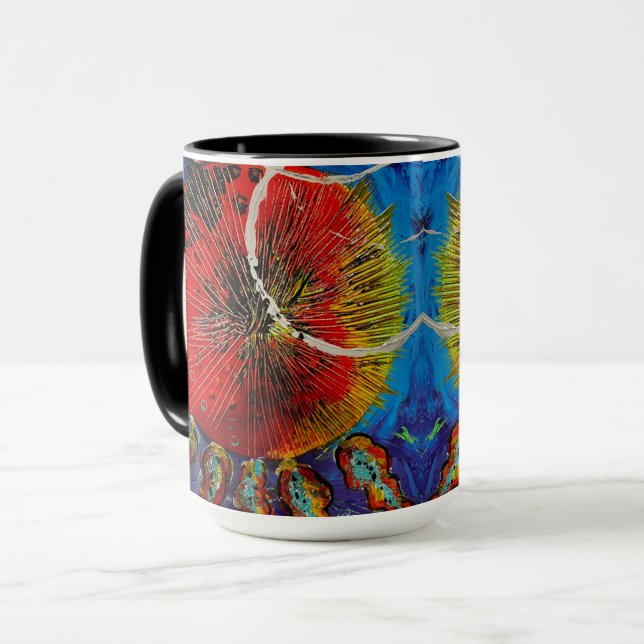 Taza Sunburst Sunflower Mug (Anverso izquierdo)