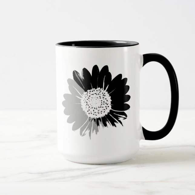 Taza Sunflower BW Mug (Derecha)