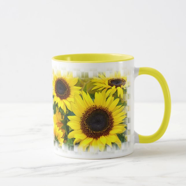 Taza Sunflower soleado (Derecha)