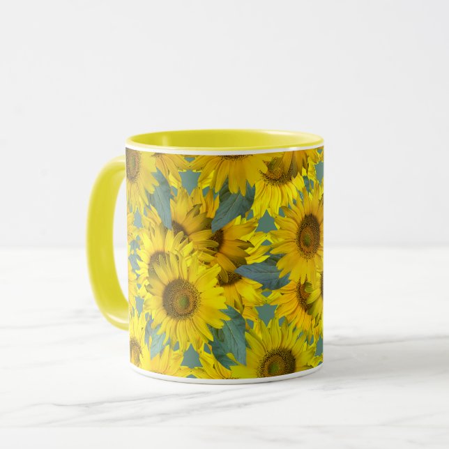 Taza  Sunflowers  (Anverso izquierdo)