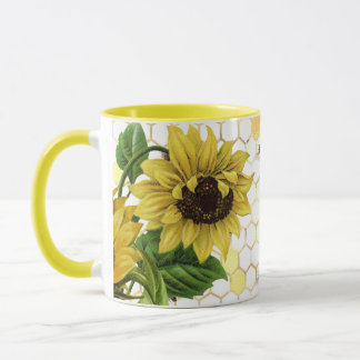 TAZA SUNFLOWERS AND BEES