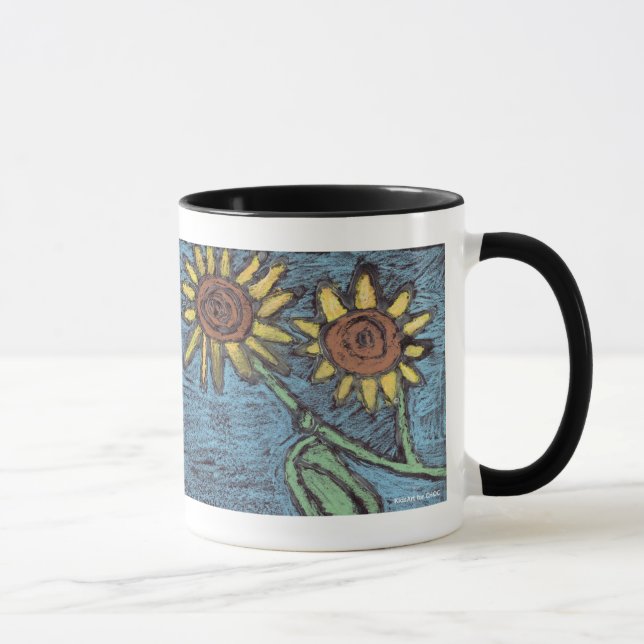Taza Sunflowers Forever - Niños Art for CHOC (Derecha)