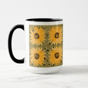 Taza Sunflowers y Bebidas
