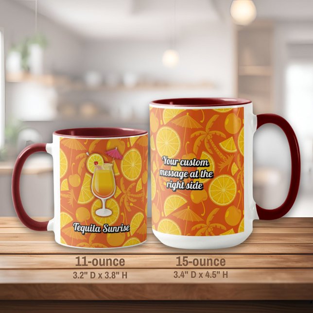 Taza Sunrise Tequila (Subido por el creador)