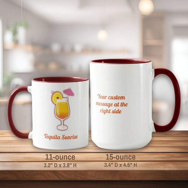 Taza Sunrise Tequila (Subido por el creador)