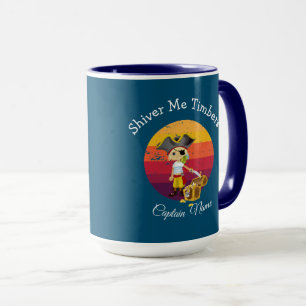 Taza Sunset Navy Blue Boy Pirate Mug