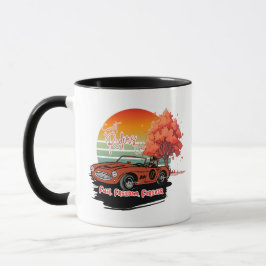 Taza Sunset Riders Club – Combustible Libertad por Siem