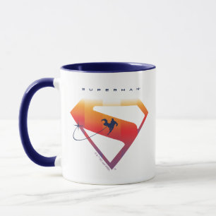 Taza Sunset Soar Superman Shield