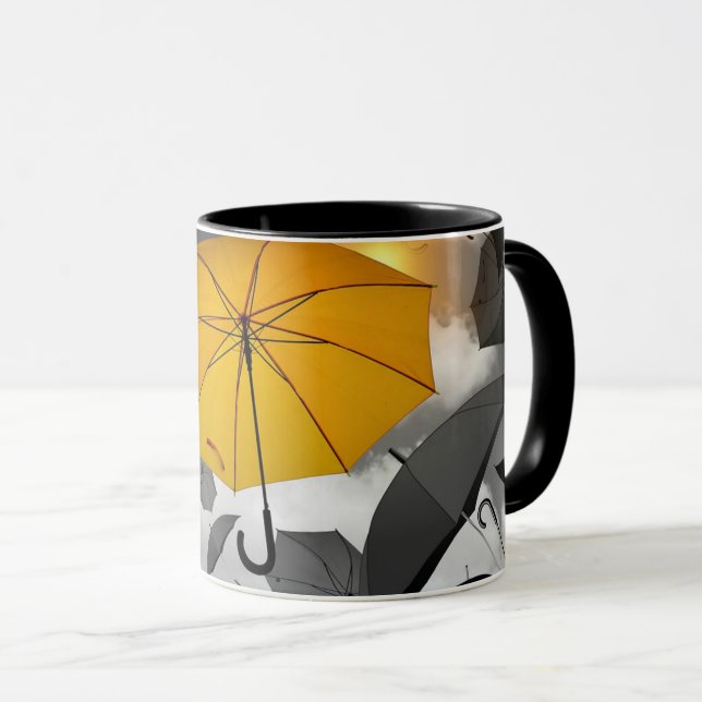 Taza Sunshine está en camino, avalancha de paraguas (Anverso derecho)